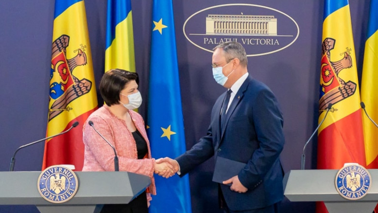 Prima şedinţă comună a noilor guverne român şi moldovean are loc vineri, la Chişinău