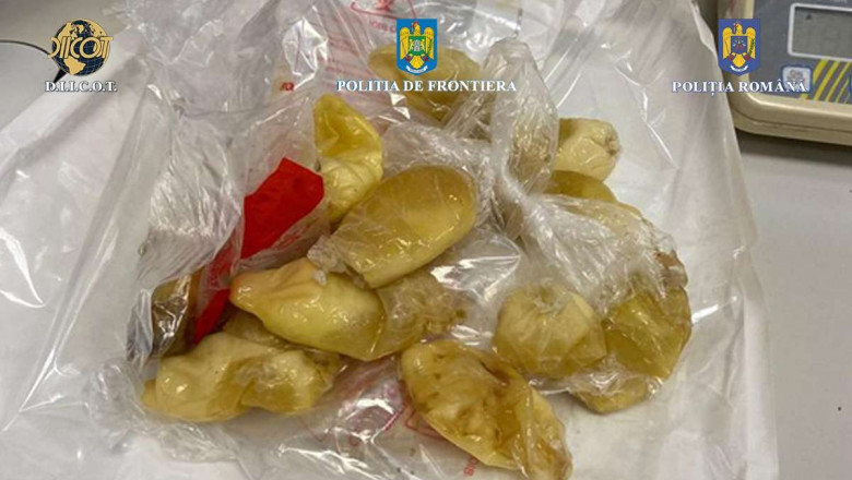 O femeie din Brazilia a fost prinsă pe Aeroportul Otopeni cu 1 kilogram de cocaină în stomac