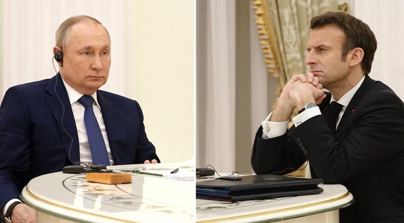Macron şi Putin vor discuta din nou la telefon, marţi după-amiaza (Palatul Elysee)