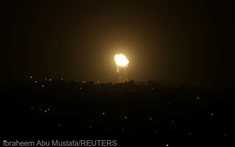 Israelul a lovit locuri de lansare a rachetelor din Siria