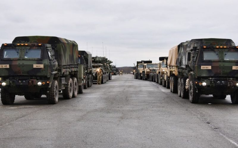 Militarii americani se regrupează la Mihail Kogălniceanu. Ce armament de război au adus în România