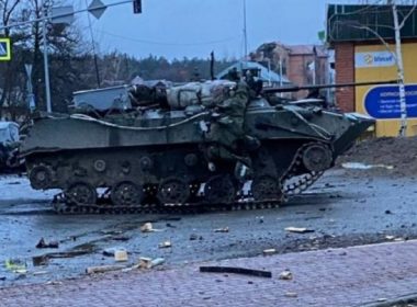 Armata ucraineană a preluat din nou controlul asupra aeroportului Hostomel