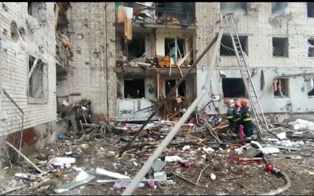Trupele ruse au tras asupra unui spital din oraşul Cernihiv, potrivit primarului Vladyslav Atroşenko