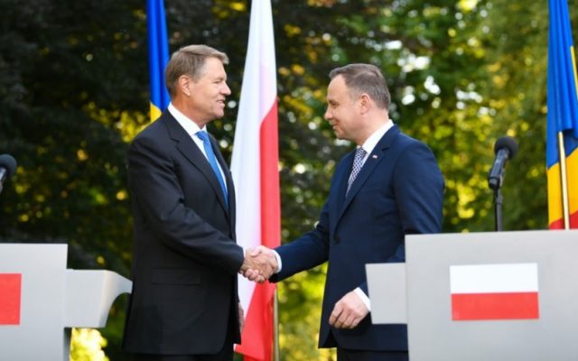 Preşedintele Poloniei, vizită în România