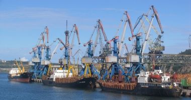 Porturile româneşti, trafic de marfă istoric