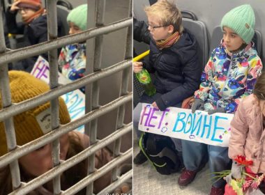 Ministrul ucrainean de externe spune că Putin a arestat copii la Moscova pentru că protestau împotriva războiului