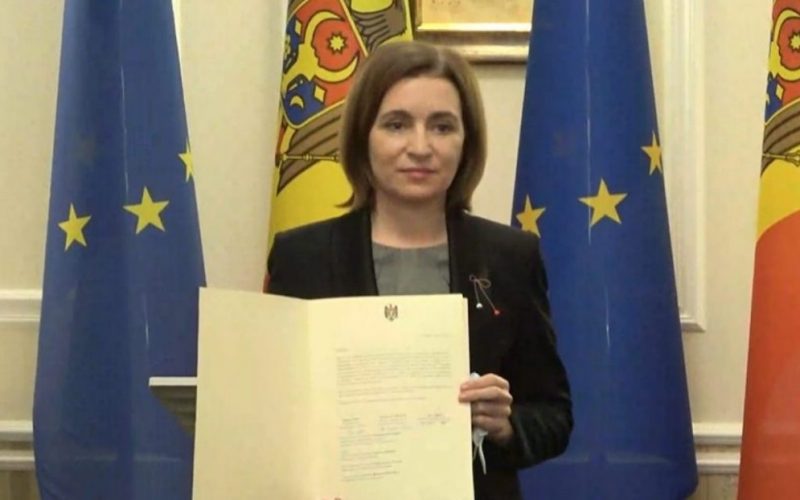 Republica Moldova cere aderarea la UE