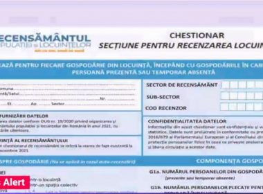 Românii fac recensământ online începând de luni. Cum se completează chestionarul pentru autorecenzare