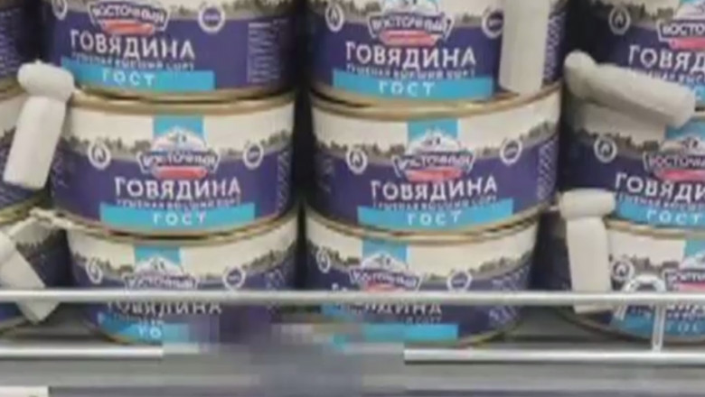 Protecţie magnetică pe alimente, în magazinele din Rusia. Sancţiunile au adus scumpiri, iar furturile s-au înmulţit dramatic