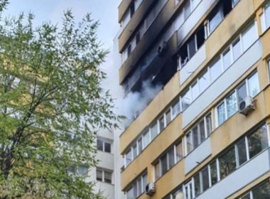 Incendiu la un bloc din zona Doamna Ghica din Bucureşti. Patru oameni au avut nevoie de îngrijiri medicale￼