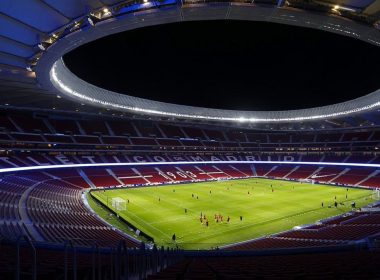 Stadion parţial închis la meciul Atletico Madrid - Manchester City, din Liga Campionilor (UEFA)