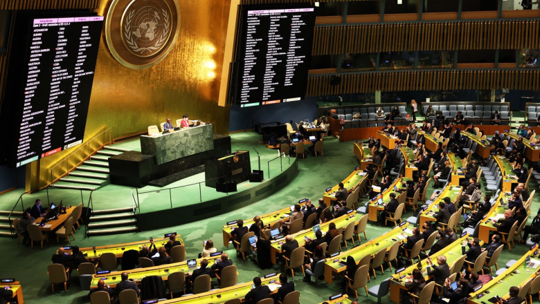 Rusia a fost suspendată din Consiliul ONU pentru Drepturile Omului￼
