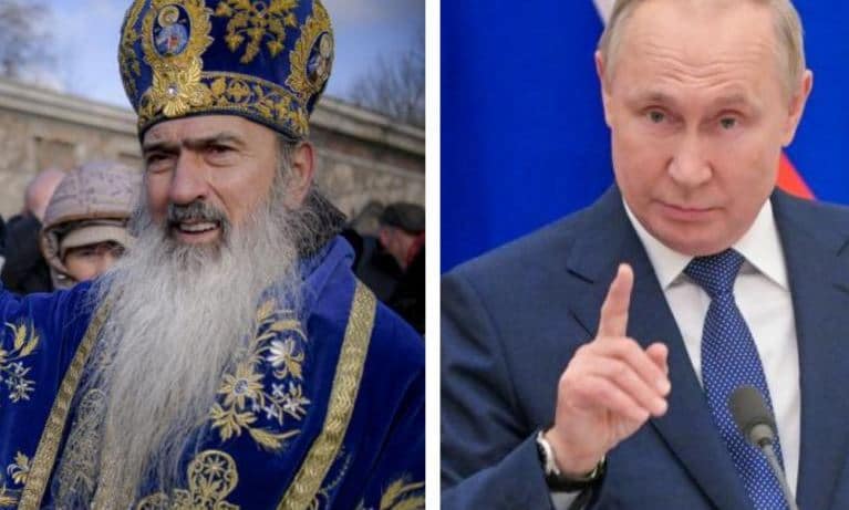 Arhiepiscopul Teodosie susţine în continuare că Vladimir Putin nu este un „răufăcător”, pentru că „nu a mitraliat ctitoriile”