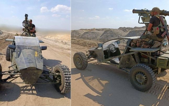 Mini buggy-urile ucrainene înving marile tancuri ruseşti