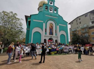 Proteste la biserica ucraineană din Timişoara