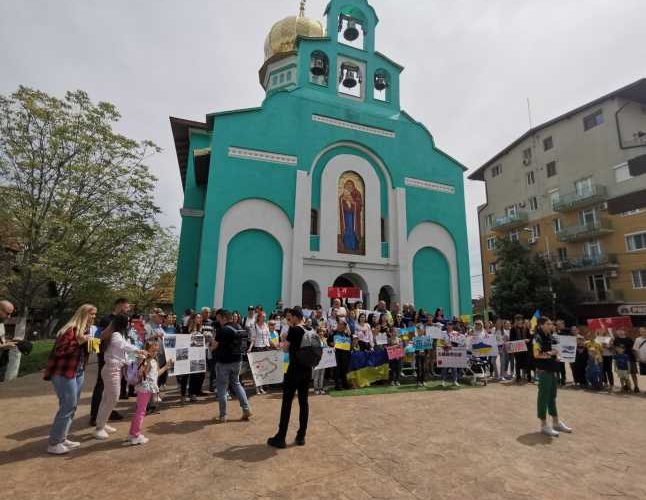 Proteste la biserica ucraineană din Timişoara