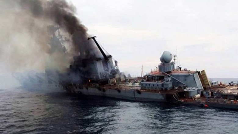 SUA au dat Ucrainei informaţii care au ajutat la scufundarea navei de război Moskva (surse)￼