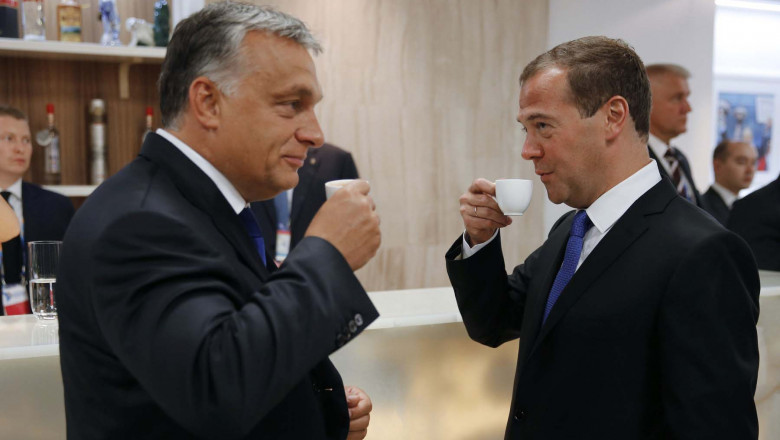Rusia îl laudă pe Viktor Orban pentru că se opune sancţiunilor UE împotriva petrolului rusesc. Medvedev: „Un pas curajos”￼