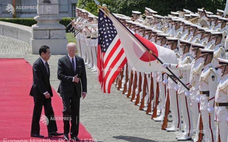 Preşedintele american Biden îl asigură pe premierul japonez Kishida de angajamentul SUA privind apărarea