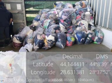 Peste 14 tone de deşeuri - îmbrăcăminte, mobilier, echipamente electronice second-hand - depistate în port, returnate în SUA