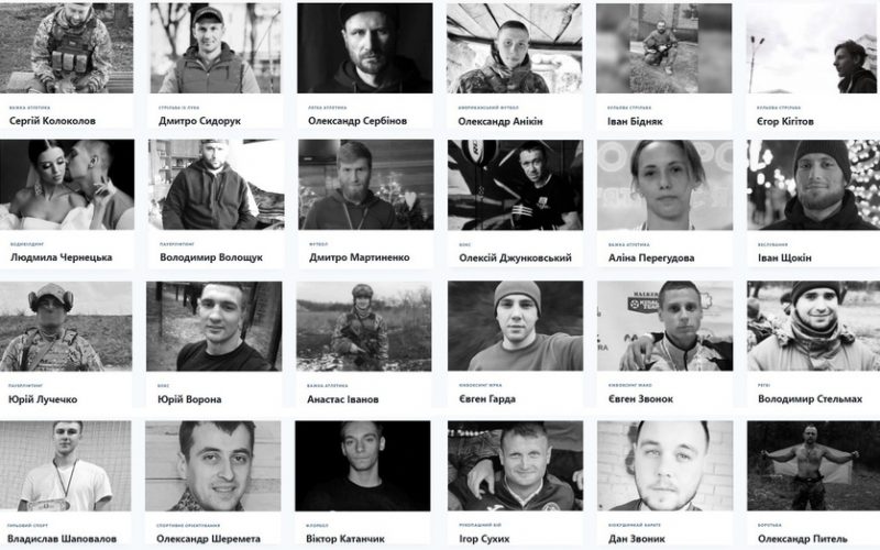 Ucraina: Peste 50 de sportivi au murit de la startul ofensivei militare a Rusiei
