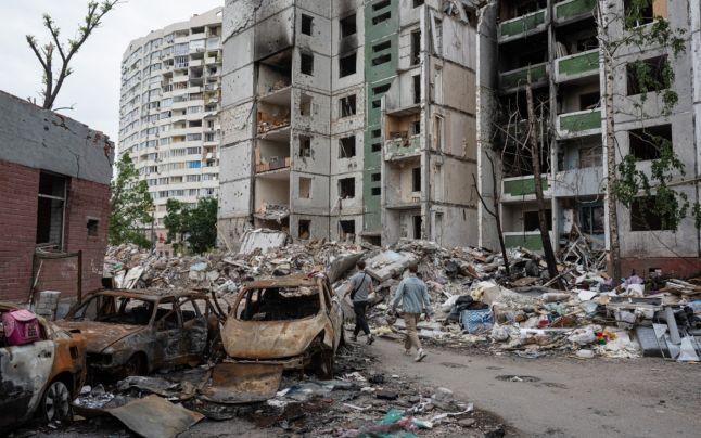 Război în Ucraina. Explozii puternice au zguduit Kievul