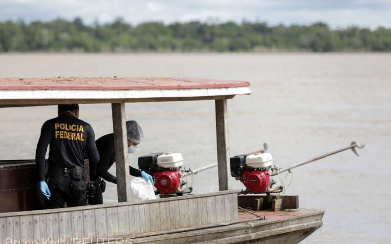 Efecte personale ale celor doi dispăruţi în Amazonia au fost descoperite de poliţie