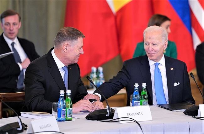 Iohannis, întâlnire cu Joe Biden la Varşovia