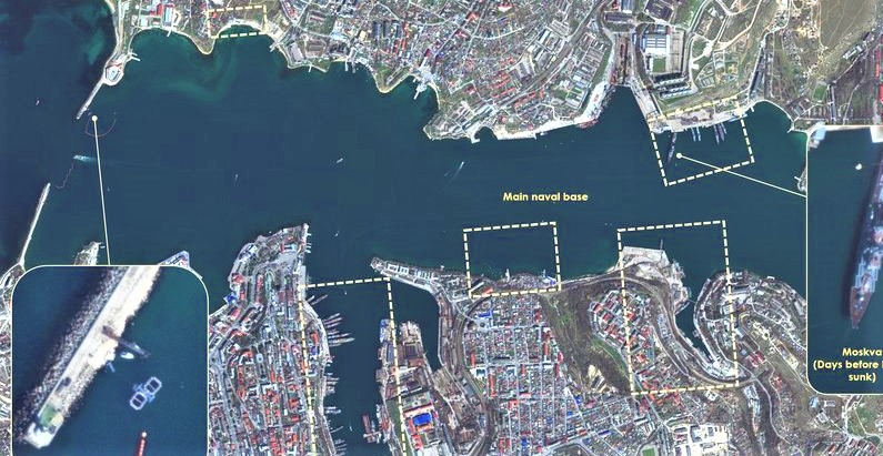Portul din Sevastopol, atacat cu drone